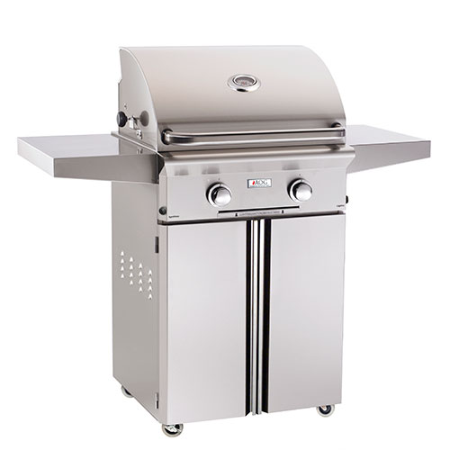 Pidgin retort emulsion American Outdoor Grill 24 Portable Grill | AOG 24 Inch Standalone Gas BBQ |  L Series