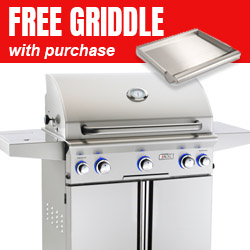 American Outdoor Grill 30" Portable "L" Series Gas Grill (Optional Rotisserie and Side Burner)