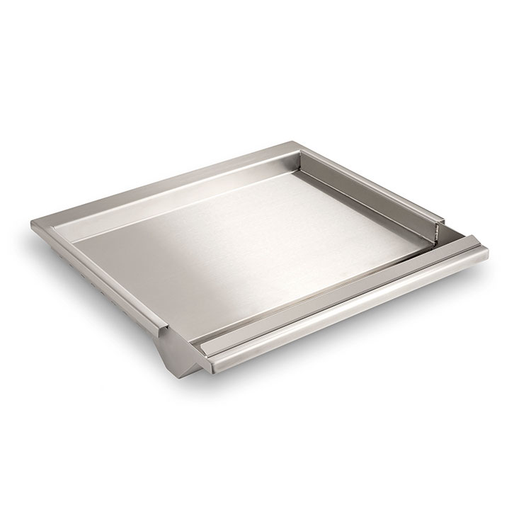 Alfresco Commercial Griddle Plate / Stainless Steel, Grease Trough / AGSQ-G