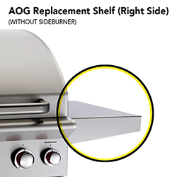 AOG Replacement Single Rigid Side Shelf - Right Side