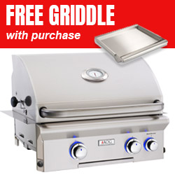 American Outdoor Grill 24" Built-In "L" Series Gas Grill (Optional Rotisserie)