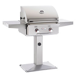 American Outdoor Grill 24" Patio Post "T" Series Gas Grill (Optional Rotisserie)