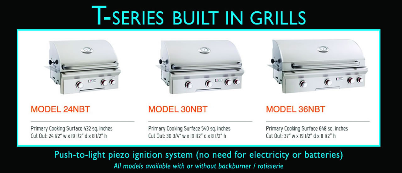 AOG T Series BuiltIn Grills