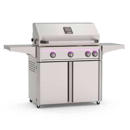 2026 American Outdoor Grill 36" Portable Cart "L" Series Gas Grill (With Rotisserie)