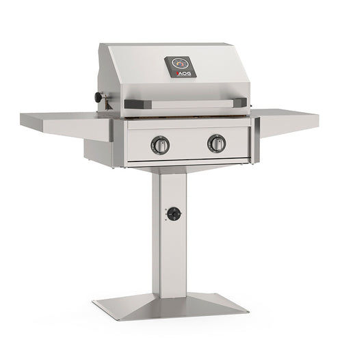 2026 American Outdoor Grill 24" Patio Post "T" Series Gas Grill
