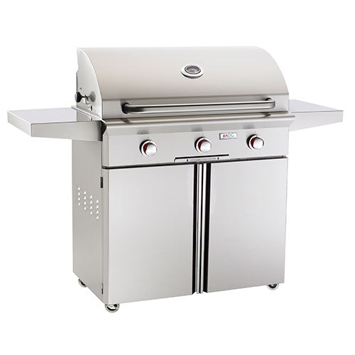 American Outdoor Grill 36" Portable "T" Series Gas Grill (With Rotisserie and Side Burner)