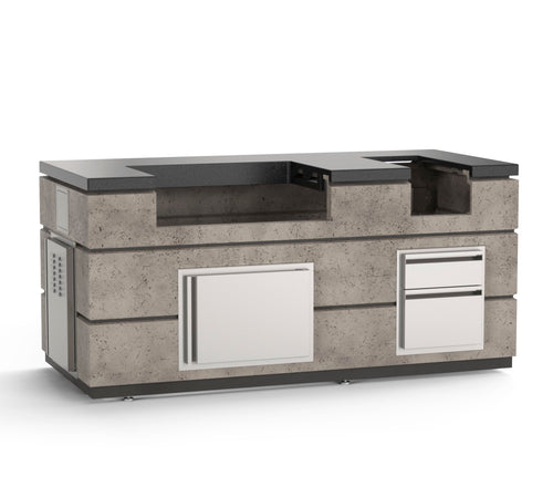 American Outdoor Grill Pre Fabricated Island Bundle - Light Basalt - American Outdoor Grill
