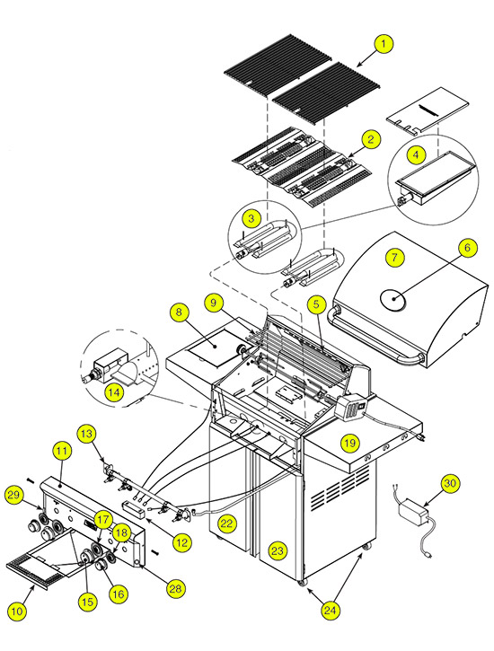 American Outdoor Grill Pre 2018 L Series Parts