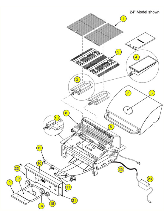 American Outdoor Grill Pre 2018 L Series Parts